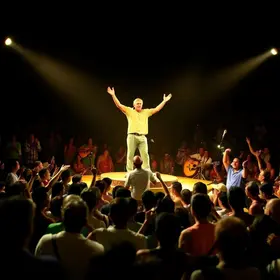 gravação do DVD de Victor Santos