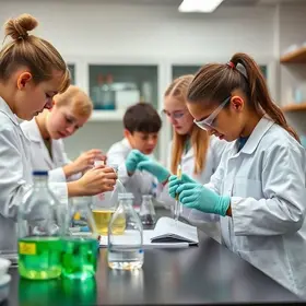 laboratórios de ciências