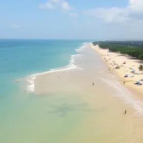 praias impróprias na Paraíba