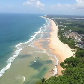 praias impróprias na Paraíba