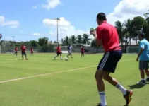 clínica de vôlei de praia